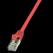 PATCH CORD FTP LOGILINK Cat5e, cupru-aluminiu, 7.5 m, rosu, AWG26, ecranat 