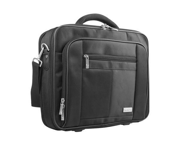 NATEC Boxer notebook case 39.6 cm (15.6 ) Briefcase Black