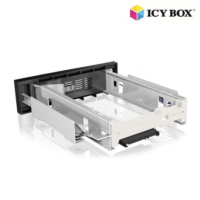 ICYBOX IB-166SSK-B IcyBox Trayless Mobile Rack for 3.5 SATA/SAS HDD, Black_1