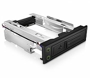 ICYBOX IB-166SSK-B IcyBox Trayless Mobile Rack for 3.5 SATA/SAS HDD, Black