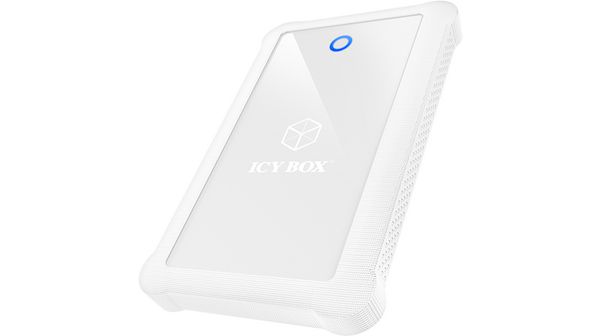 ICYBOX IB-233U3-WH IcyBox External 2,5 HDD case SATA to 1xUSB 3.0, white+ protection bag_2