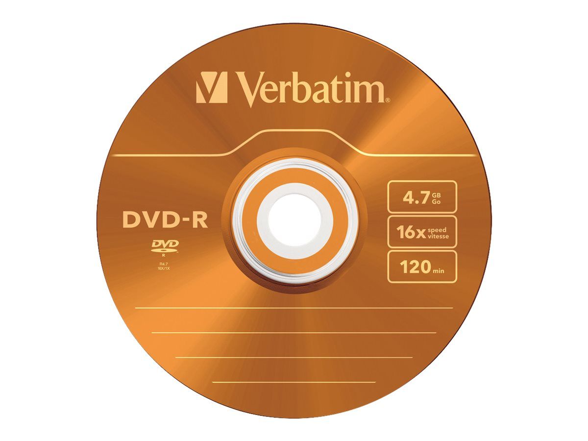 VERBATIM 43557 Verbatim DVD-R 4.7GB, 16x, slim jewel case, colorat , 5 bucati_3