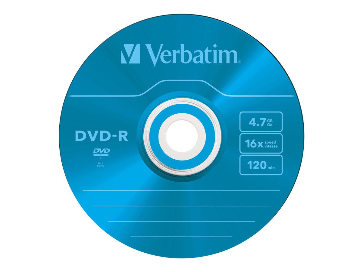 VERBATIM 43557 Verbatim DVD-R 4.7GB, 16x, slim jewel case, colorat , 5 bucati_4