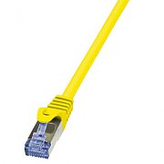 PATCH CORD S/FTP LOGILINK Cat6a, LSZH, cupru, 1.5 m, galben, AWG26, dublu ecranat 