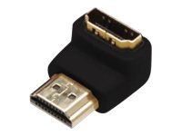 ASSMANN HDMI adapter type A 90deg angled M/F Ultra HD 60p bl gold_1