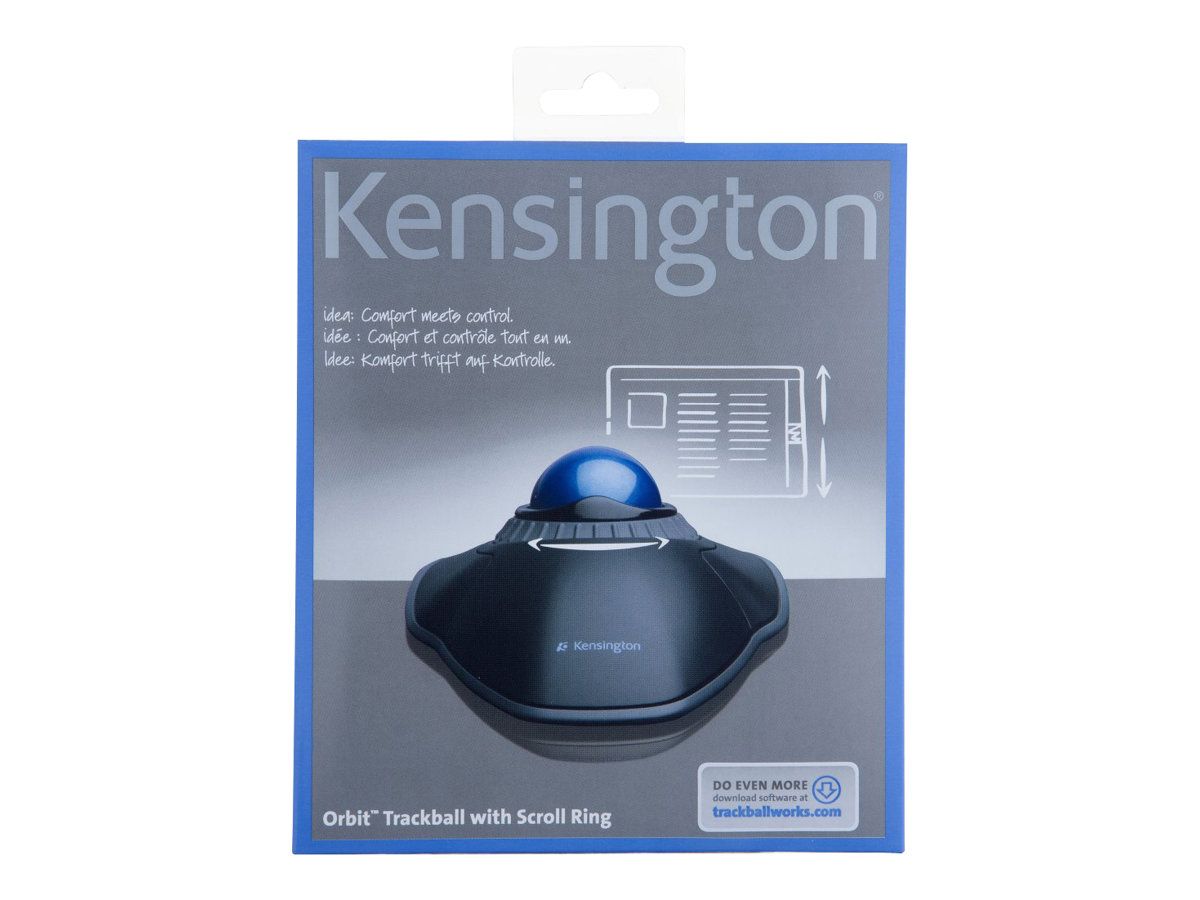 KENSINGTON K72337EU Mouse optic Kensington Trackball cu Scroll Ring_2