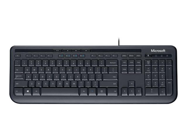 Kit tastatura + mouse Microsoft 600 Wired Desktop, negru_1