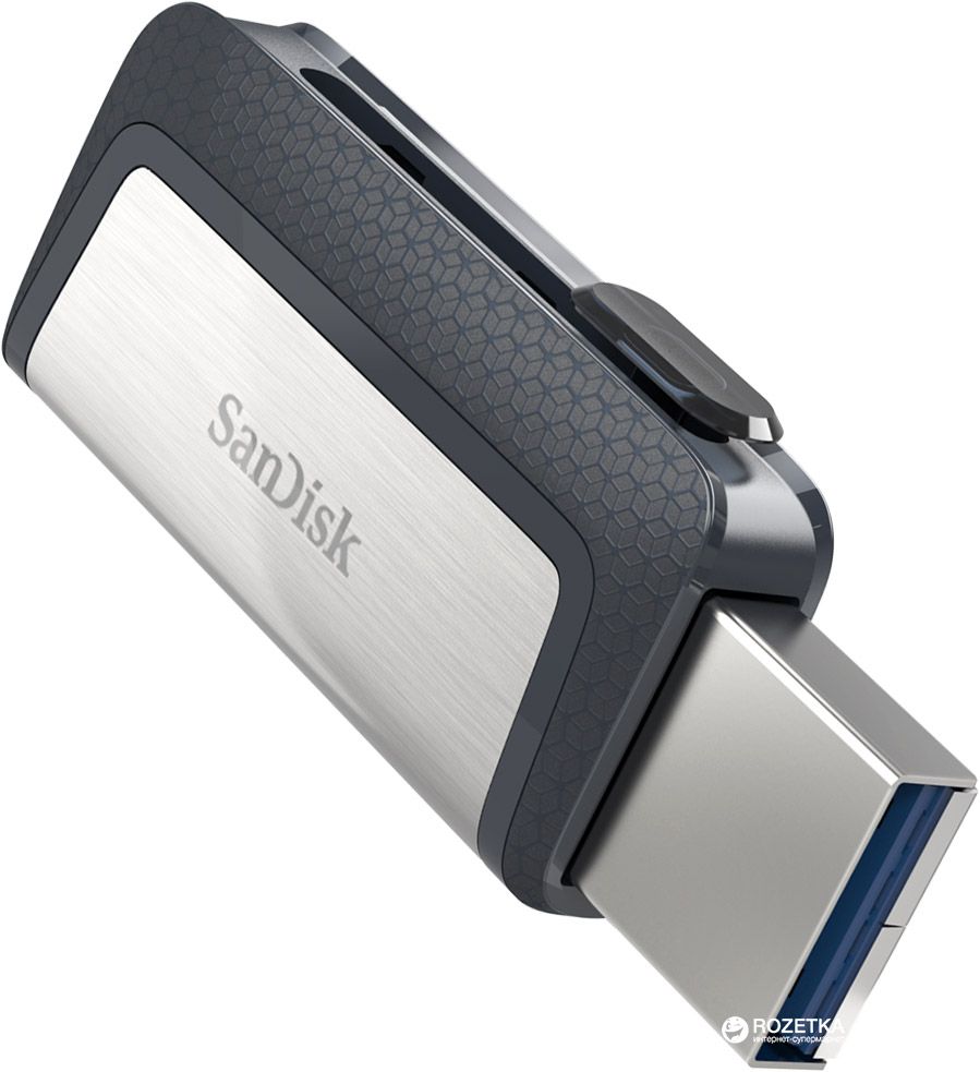 Sandisk Ultra Dual Drive USB Type-C USB flash drive 32 GB USB Type-A / USB Type-C 3.2 Gen 1 (3.1 Gen 1) Black,Silver_3