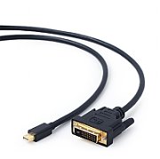 CABLU video GEMBIRD, adaptor Mini-DisplayPort (T) la HDMI (M), 10cm, rezolutie maxima Full HD (1920 x 1080) la 60Hz, negru, 