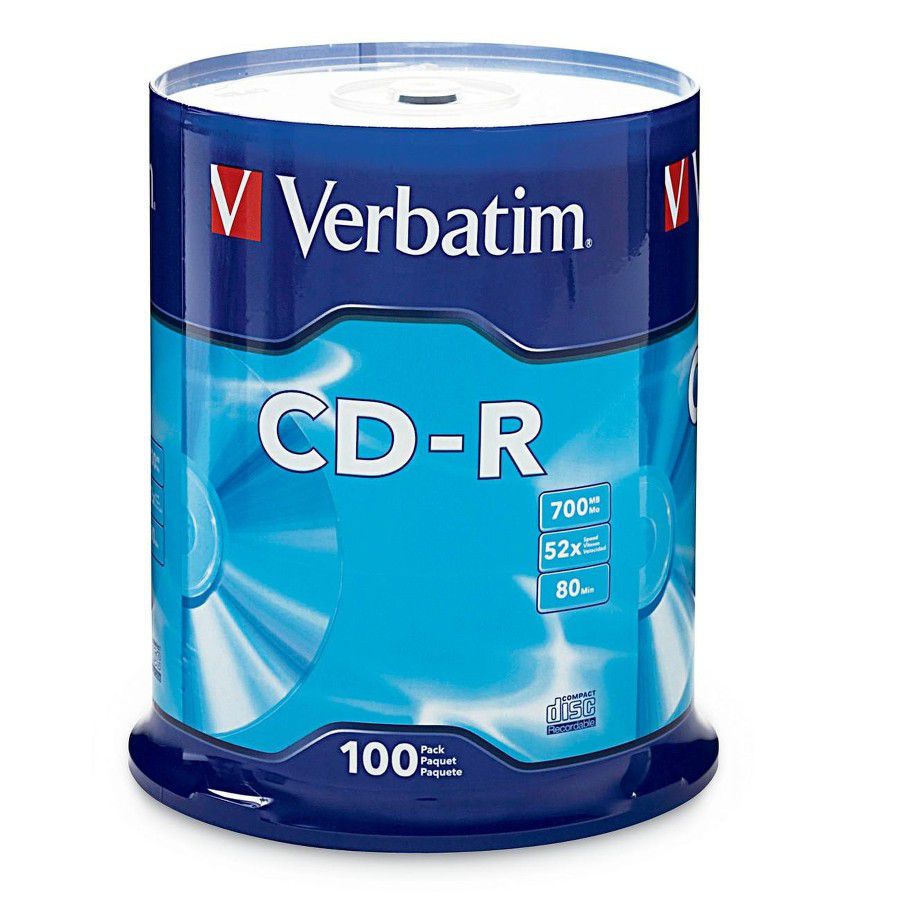 VERBATIM 43718 CD-R Verbatim 700MB, 52x ,spindle 100 THERMAL SURFACE FOR RIMAGE PRISM_1