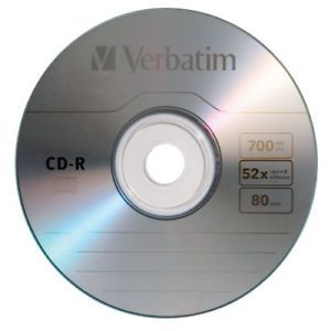 VERBATIM 43718 CD-R Verbatim 700MB, 52x ,spindle 100 THERMAL SURFACE FOR RIMAGE PRISM_2