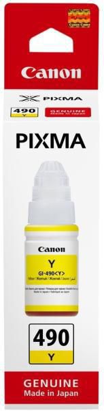 Cartus cerneala Canon GI-490 Y, yellow, capacitate 70ml, pentru echipamente CISS G1400 / G2400 / G3400 / G4400 / G1411 / G2411 / G3411 / G4411._1