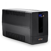 UPS nJoy Horus Plus 2000, 2000VA/1200W, Afisaj LCD cu ecran tactil, 4 Prize Schuko cu Protectie, Repornire Automata, RJ11 protectie pentru linia de telefon/modem, Posibilitatea de monitorizare si control prin USB, LAN si internet, port de comunicare USB, rata de eficienta pana la 90%_1