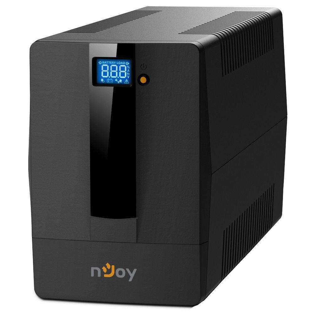 UPS nJoy Horus Plus 2000, 2000VA/1200W, Afisaj LCD cu ecran tactil, 4 Prize Schuko cu Protectie, Repornire Automata, RJ11 protectie pentru linia de telefon/modem, Posibilitatea de monitorizare si control prin USB, LAN si internet, port de comunicare USB, rata de eficienta pana la 90%_7