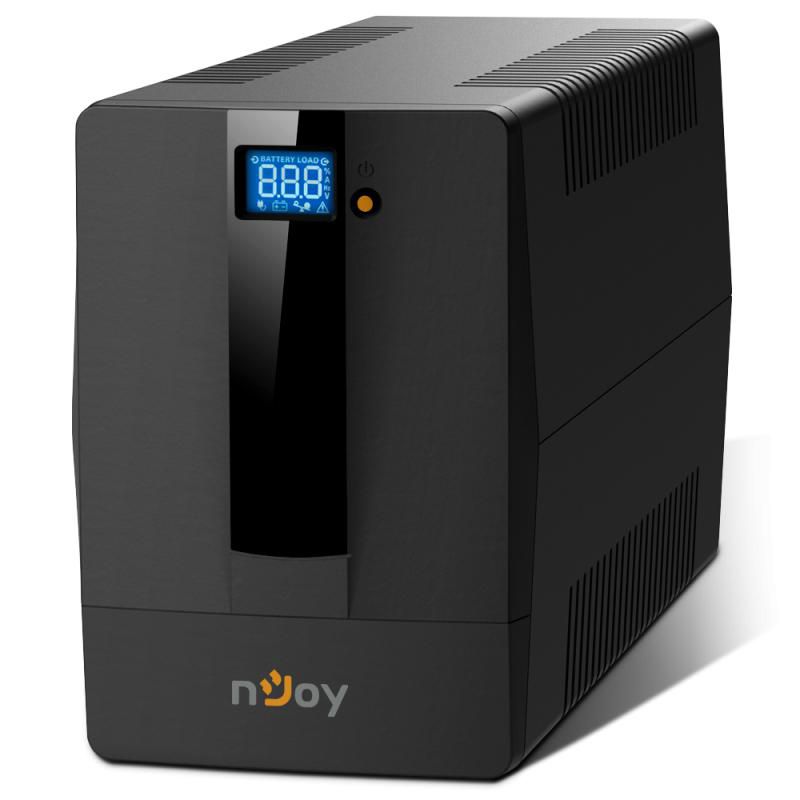 nJoy | PWUP-LI150H1-AZ01B | Horus Plus 1500| UPS |Line interactive | 1500 VA | 900 W | Tower | Nr iesiri 4 Schuko | Intrare Schuko | Software Management via USB,  protectie RJ45/R11, LCD_4