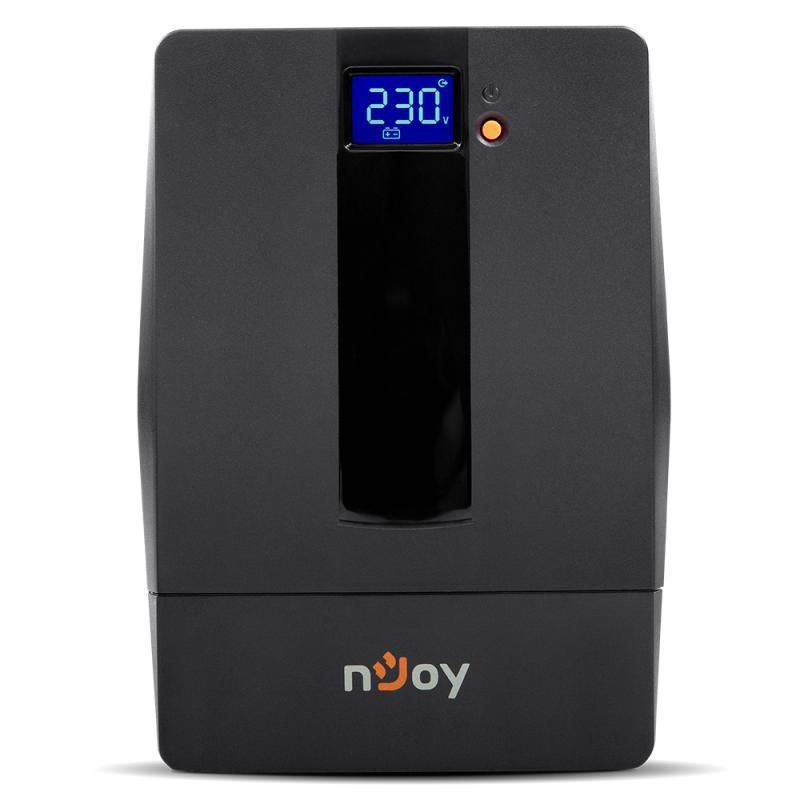 nJoy | PWUP-LI100H1-AZ01B | Horus Plus 1000 | UPS | Line interactive | 1000 VA | 600 W | Tower | Nr iesiri 4 Schuko | Intrare Schuko | Software Management via USB,  protectie RJ45/R11, LCD_4