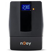 nJoy | PWUP-LI060H1-AZ01B| Horus Plus 600  | UPS | Line interactive | 600 VA | 360 W | Tower | Nr iesiri 2 Schuko | Intrare Schuko | Software Management via USB,  protectie RJ45/R11, LCD_5