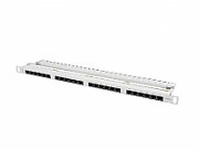 LANBERG PATCH PANEL 24 PORT 0.5U CAT.6 UTP GRAY_1