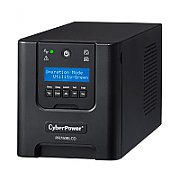 UPS CYBER POWER Line Int. cu Sinusoida Pura, LCD, tower,    750VA/ 675W, AVR, 6 x socket IEC, display LCD, 1 x baterie RBP0014, Backup 4 - 12 min, incarcare 8h, USB, RS232, GreenPower, serie PR 