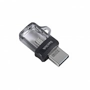 Sandisk Ultra Dual m3.0 USB flash drive 32 GB USB Type-A / Micro-USB 3.2 Gen 1 (3.1 Gen 1) Black,Silver,Transparent