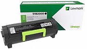 Toner Lexmark 51B2000 ,black, 2.5 k, MS317DN, MS417DN, MS517DN,MS617DN, MX317DN, MX417DN, MX517DN, MX617DN._1