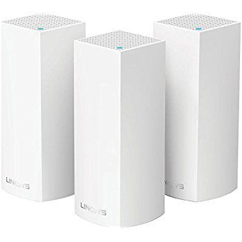Linksys VELOP Whole Home Mesh Wi-Fi System (Pack of 3), WHW0303-EU, Tri- Band AC2200, Simultaneous Tri-Band (2.4Ghz + 5GHz + 5GHz), 2x WAN/LAN auto-sensing Gigabit Ethernet ports, 6x internal antennas and high powered amplifiers_4