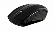 Mouse Serioux, Rainbow 400, fara fir, USB, senzor optic, distanta de operare; 10m, precizie: 1000/1600DPI ajustabila, 4 butoane, 2x baterie AAA, sisteme de operare: Windows / Mac OS / Linux, negru_1