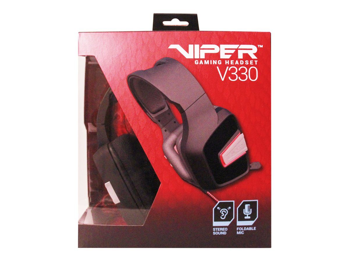 Patriot Memory Viper V330 Headset Head-band 3.5 mm connector Black_2