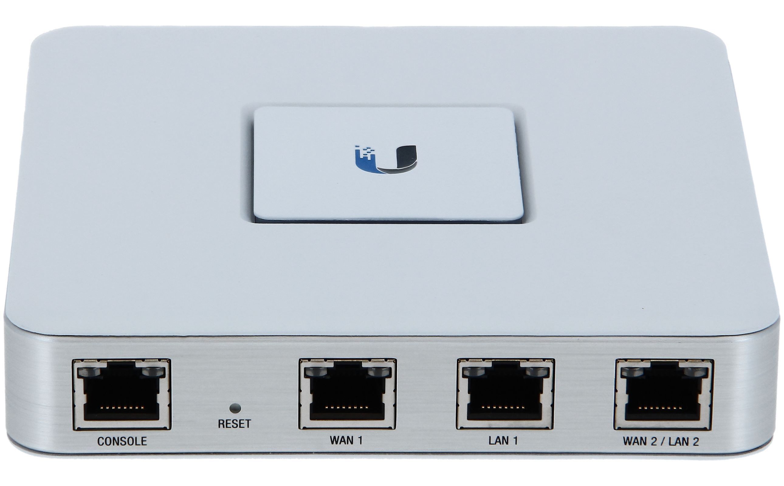 Ubiquiti UniFi Security Gateway USG, 1x Gigabit WAN,  1x Gigabit LAN, 1x Gigabit WAN/LAN, 1x RJ45 console, Dual-Core500 MHz, 512 MB DDR2 RAM, 2 GB flash_2