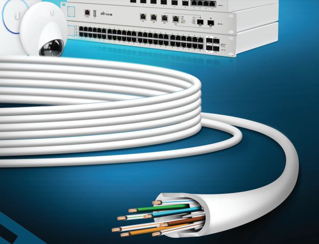 Ubiquiti Networks UC-C6-CMR networking cable White Cat6_4