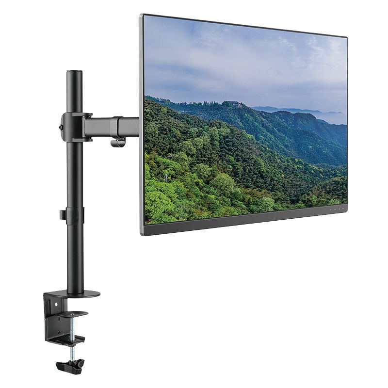 SUPORT de birou LOGILINK, pt 1 TV/monitor plat, diag. max 27 inch, rotatie, inclinare, pivotare, orizontala, verticala, totala, max 8 Kg, 