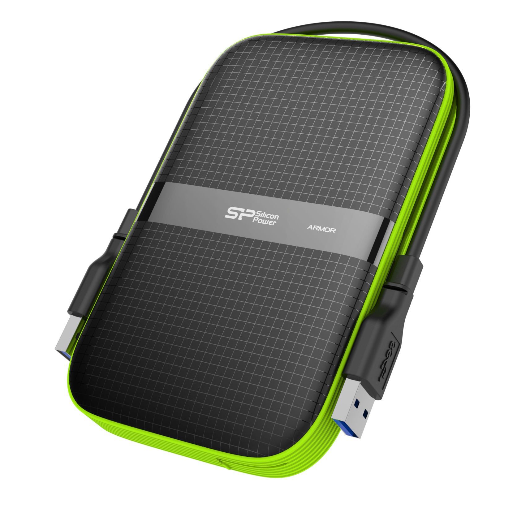 SILICONPOW SP020TBPHDA60S3K External HDD Silicon Power Armor A60 2.5 2TB USB 3.0, IPX4, Black_3