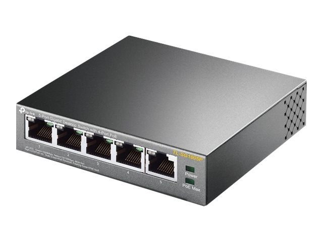 Switch TP-LINK TL-SG1005P, 5 port, 10/100/1000 Mbps_4