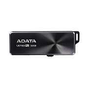 MEMORIE USB 3.2 ADATA 64 GB, retractabila, carcasa plastic, alb / verde, 