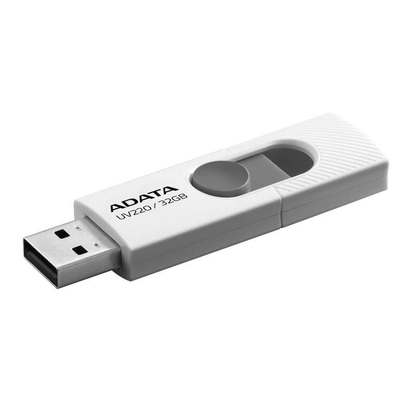 ADATA UV220 USB flash drive 32 GB USB Type-A 2.0 Gray, White_2