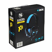 iBox X8 Headset Head-band Black,Blue_1