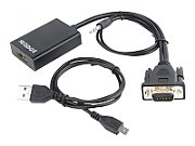 GEMBIRD A-VGA-HDMI-01 VGA to HDMI adapter cable 0.15 m black blister_3