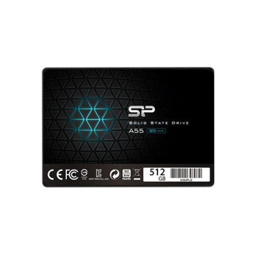 SILICONPOW SP512GBSS3A55S25 Silicon Power SSD Ace A55 512GB 2.5, SATA III 6GB/s, 560/530 MB/s, 3D NAND_2