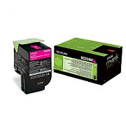 Toner Lexmark 80C2HME, magenta, 3 k, CX410de , CX410de with 3year Onsite Service , CX410dte , CX410e , CX510de , CX510de Statoil ,CX510dhe , CX510dthe_1