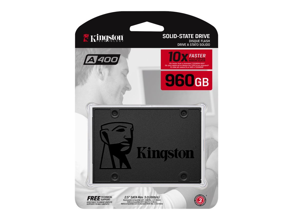 Kingston | 960GB A400 | SATA 3 | 2.5 inch | 7 mm | 450 MB/s | 500 MB/s_4