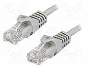 PATCH CORD UTP LOGILINK Cat5e, cupru-aluminiu, 30 m, gri, AWG26, 