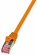 PATCH CORD S/FTP LOGILINK Cat6, LSZH, cupru, 1.5 m, portocaliu, AWG27, dublu ecranat 