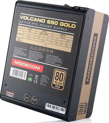 Modecom Volcano Gold power supply unit 750 W ATX Black_13