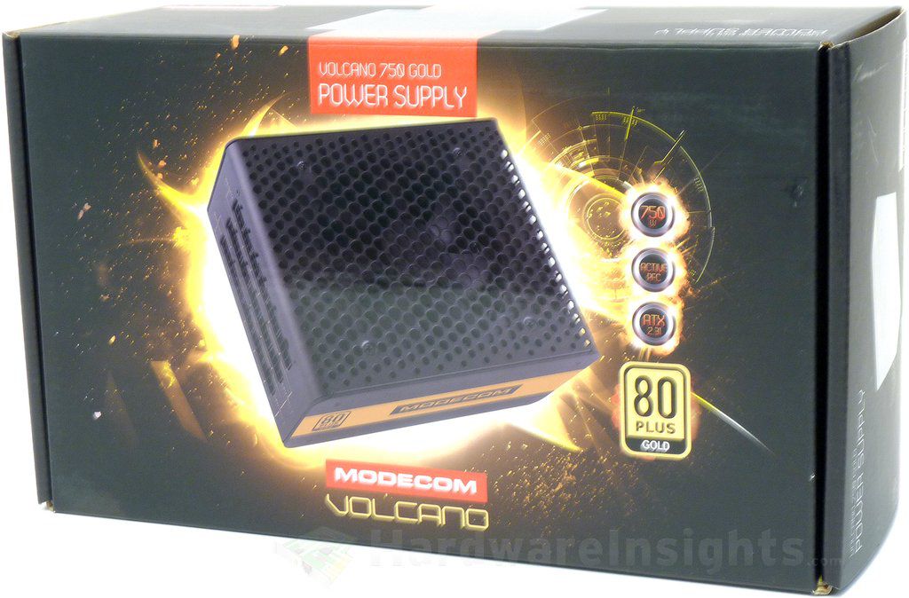 Modecom Volcano Gold power supply unit 750 W ATX Black_14