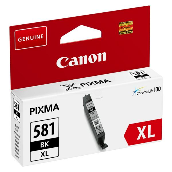 Cartus cerneala Canon CLI581XLB, black,8.3 ml, PIXMA TS6151 PIXMA TS8151 PIXMA TR7550 PIXMA TS8150 PIXMA TR8550 PIXMA TS9155 PIXMA TS6150 PIXMA TS8152 PIXMA TS9150._1