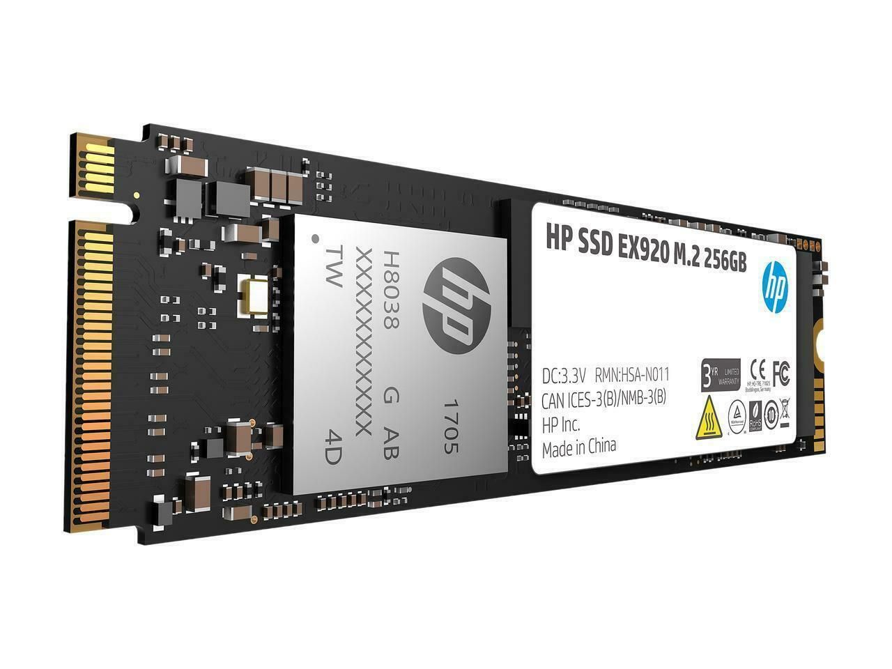 SSD HP EX920, 256GB, M.2 2280_1