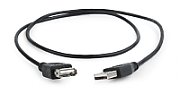 Gembird 3m USB 2.0 A M/FM USB cable USB A Black_2