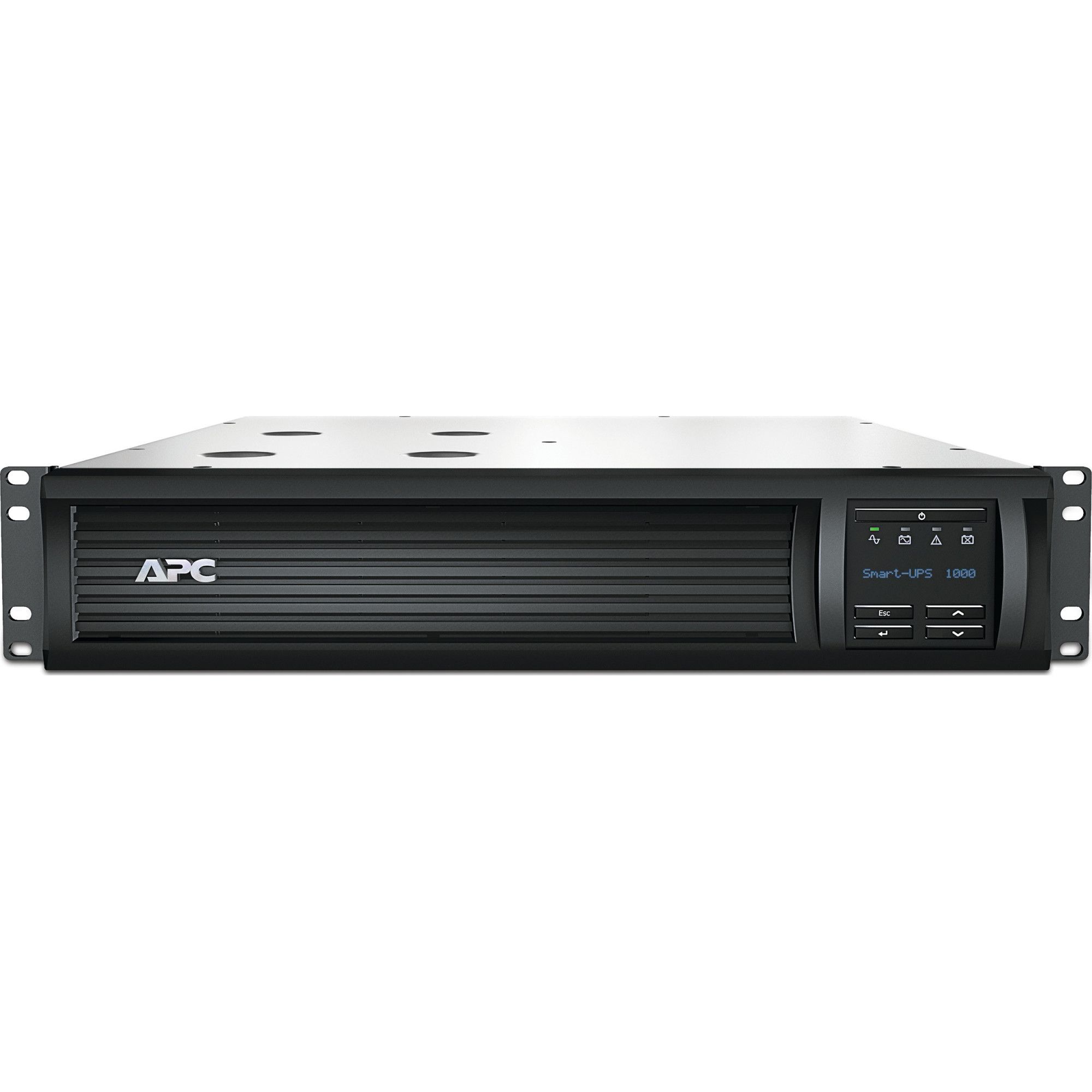 APC | SMT1000RMI2UC | UPS | Line interactive | 1000 VA | 700 W | Sinusoida pura | Rack | 2U | Nr iesiri 4 C13 & 2 jumper | Intrare C14|  Smart Slot, USB,  Panou LCD_2