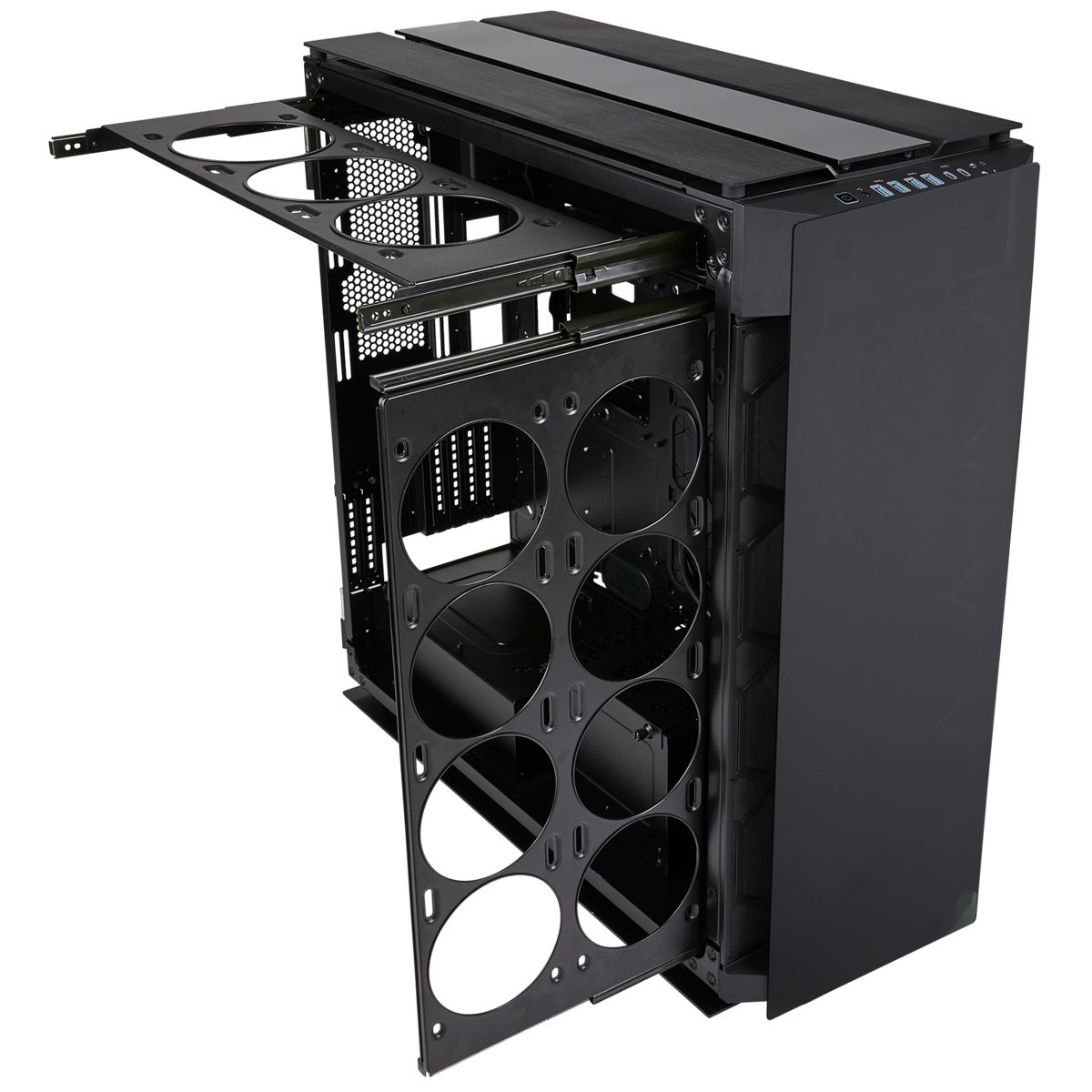 Carcasa Corsair Obsidian , Super Tower, fara sursa, E-ATX, Series 1000D Black_9