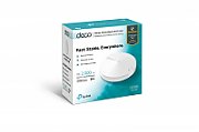 TP-Link AC1300 Whole Home Mesh Wi-Fi System, Deco M5 (1-Pack); Quad-core CPU; 2 LAN/WAN Gigabit Ethernet Ports; Flash: 32 MB; SDRAM: 256 MB; 4* internal antennas per Deco unit; Wireless Standards: IEEE 802.11 ac/n/a 5 GHz, IEEE 802.11 b/g/n 2.4 GHz; Frequency: 2.4 GHz and 5 GHz; External Power_5